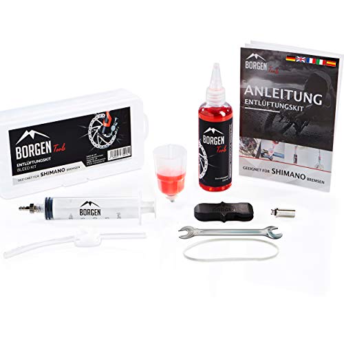 Kit Limpeza de Borracha de Frenos SHIMANO 01-07 Borgen - Ferramentas de bicicleta - limpeza, borracha, frenos, shimano