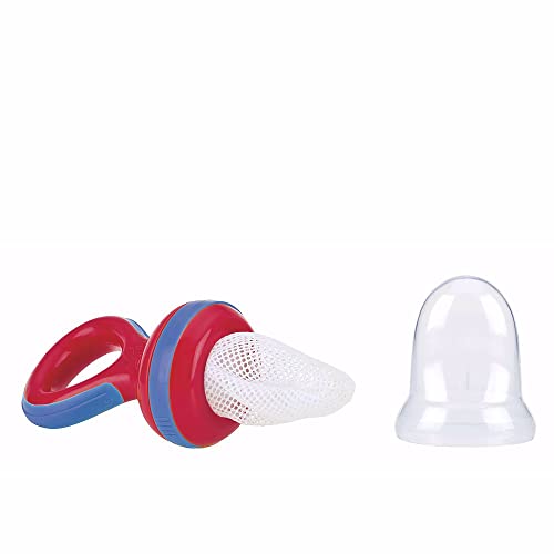 Alimentador de Nibbler NUBY (Vermelho) Nuby - Cuidados com a higiene oral - nuby, vermelho