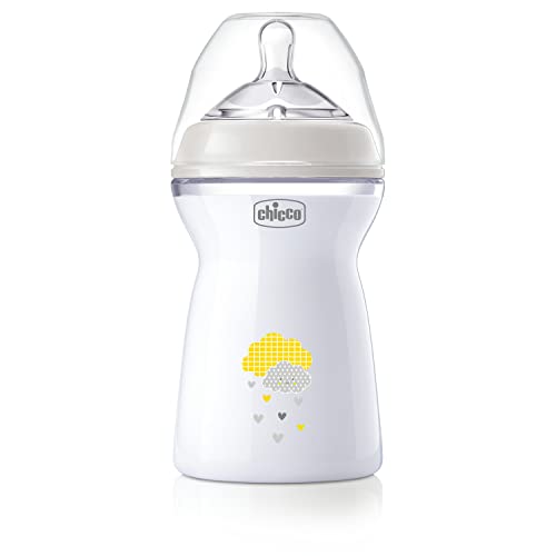 Biberão CHICCO Natural Feeling (330 ml) Chicco - Biberões - 330 ml, forma única, anticólicas, bico único