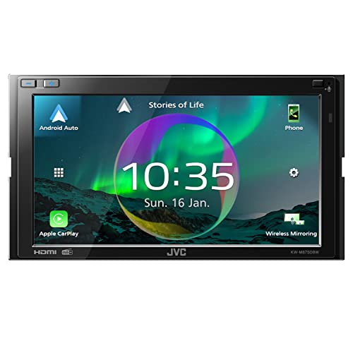 Autorrádio JVC KW-M875DBW | Preto (Autorrádio) JVC - Aparelhos de áudio e vídeo para veículos e sistemas de painel - autorradio, jvc, kw-m875dbw, preto