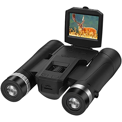 Binóculos de vídeo digital 12x32 com função de gravação MZBZYU - Câmeras - binóculos, vídeo digital, gravação, câmara web