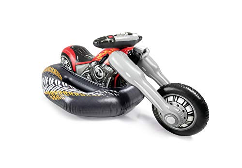 Flutuador de Piscina INTEX Cruiser (Preto) INTEX - Brinquedos - piscina, motociclo, asas resistentes, 100 kg