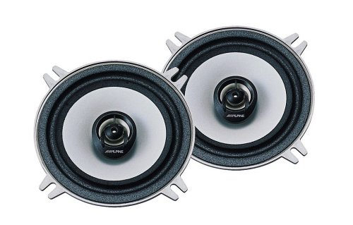 Alpine Sxe-1325S Altavoz Coche 2.0 Canales 200 W Negro Alpine - Alto-falantes de veículos automotivos - bluetooth, 2.0 canais, 200 W, amplificador