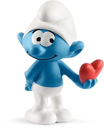 Figura SCHLEICH Smurfs com Coração (Idade Mínima Recomendada: 3 anos) Schleich - Bonecos de ação e brinquedo - smurfs, coração, 3 anos
