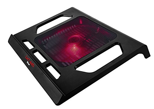 Trust GXT 220 Refrigerador para Computador Portátil Preto Trust Gaming - Peças de refrigeração de sistema de computador - refrigerador, computador portátil, preto