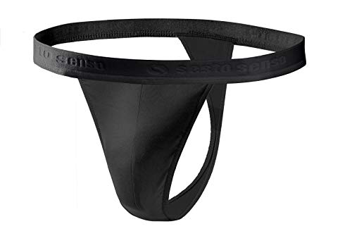 Calções para Homem SESTO SENSO Tanga Preto (L-XL) Sesto Senso - Roupa interior - tanga, preto, homem