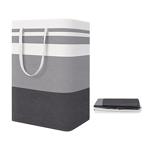Cesto de Roupa Suja WUCIRAY com Alça (Plástico - 43x34x25 cm) Wuciray - Cestos de roupa - plástico, 43x34x25 cm, com alça, branco