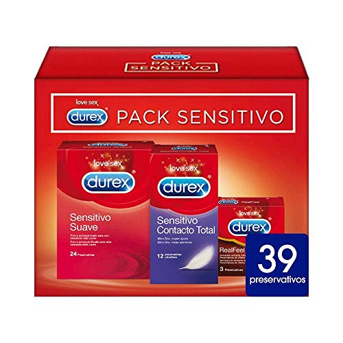Preservativo DUREX 3 Unidades (Tamanho Único) DUREX - Cuidados pessoais - preservativo, DUREX, 3 unidades