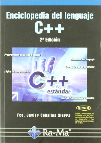 Livro Enciclopedia Del Lenguaje C++ de Juan Carlos Pérez (Espanhol) -99999 - Livros - c, programação orientada a objetos, compartilhar, reutilizar