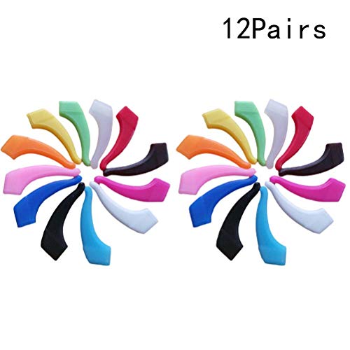 Supvox Silicone Earring Holders 12 Pairs SUPVOX - Brincos - silicone, 12 pares, ouvido