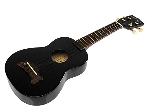 Ukulele KALA 4 Cordas Makala Dolphin Preto Kala - Guitarras - 4 cordas, 21 cm, agatizas, palisandro