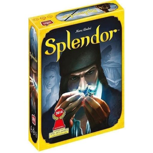 Jogo de tabuleiro ASMODEE Splendor (Jogos de Sociedade) Asmodee - Jogos - estratégia, reflexão, gemas, pontos de prestígio
