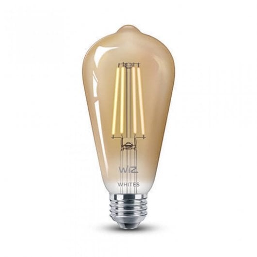 Wiz 8719514551077 iluminação inteligente Lâmpada inteligente Dourado Wi-Fi WIZ - Lâmpadas - iluminacao inteligente, wi-fi, zigbee, dourado