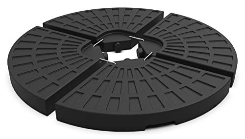 Base para Chapéu de Sol VOUNOT 4 Peças (Preto) VOUNOT - Móveis de exterior - chapeu, sol, vounot, preto