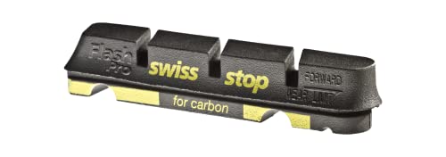 Kit de Travão para Bicicleta SWISS STOP Flash Preto (4 Un) SWISSSTOP - Peças de freio de bicicleta - resistente à água, 130 cm, alumínio, travões