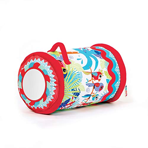 Brinquedo educativo Ludi Baby Roller Jungle Ludi - Brinquedos de empurrar e puxar - brinquedo educativo, ludi baby roller jungle, motricidade, coordenação, superfície colorida, texturas diferentes