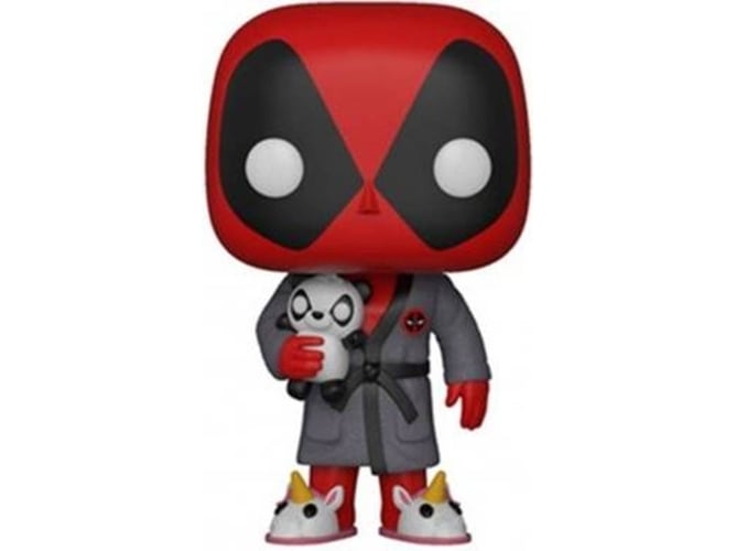 Figura FUNKO Pop! Marvel: Deadpool In Robe Funko - Bonecos de ação e brinquedo - funko pop, marvel, deadpool, robe