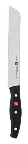 Faca de pão ZWILLING Pollux (20 cm - Aço inoxidável) ZWILLING - Facas de cozinha - 20 cm, aço inoxidável, preto