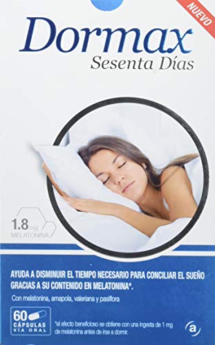 Suplemento Alimentar ACTAFARMA Dormax (60 cápsulas) Dormax - Vitaminas e suplementos - suplemento alimentar, cápsulas, dormir