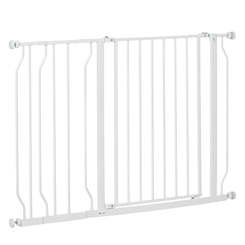 Barreira de segurança PawHut | Branco (Piscina, SPA e Sauna) PawHut - Portões para bebês e animais de estimação - barreira, segurança, branco
