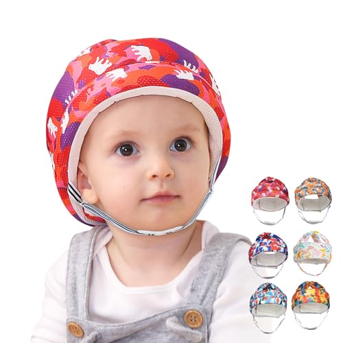 Capacete FETT WAL Protetor Cabeça Bebé Vermelho Fettwal - Equipamento de proteção individual (epi) - protetor, cabeça bebé, vermelho