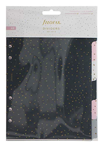 Separador de Confetes A5 (Recondicionado Como Novo) Filofax - Separadores de índice - separador, confetes, A5, recondicionado, filofax