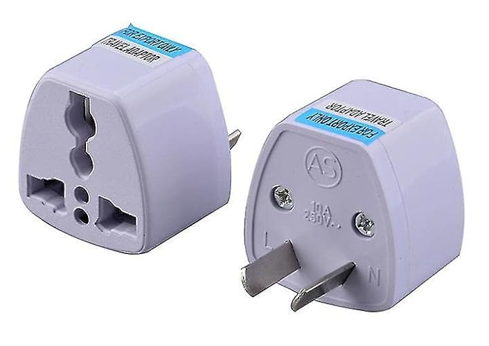 Adaptador de Viagem DURONIC 2 Unidades (Australia - Argentina) CHINA - Inversores de energia - adaptador de viagem, duronic, austrália, argentina, transformar tomada