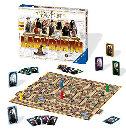 Jogo de tabuleiro RAVENSBURGER 02.6031 (8 anos) Ravensburger - Jogos de tabuleiro - Harry Potter, labirinto, personagens, figuras