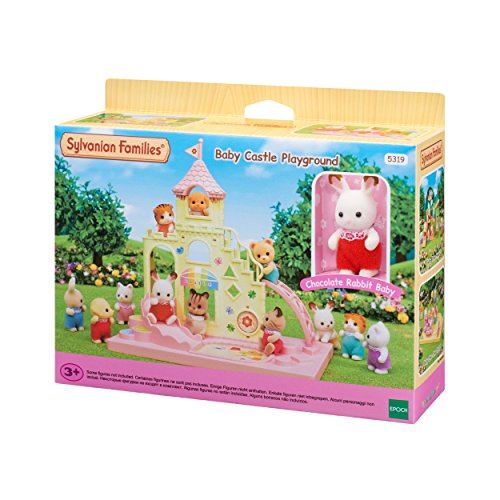 Playset Sylvanian Families Le Château des bébés avec figurine SYLVANIAN FAMILIES - Conjuntos de brinquedos - castelo, escada, baloiço, figurine