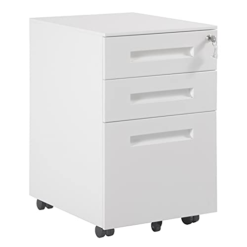 Armário de Arquivo WOLTU SK023WS | Branco WOLTU - Arquivos de armazenamento - armario, arquivo, branco