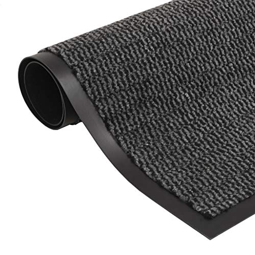 Tapete VidaXL Control de Pó Retangular Tufado 80X120 Cm Antracite vidaXL - Tapetes - retangular, tufado, antracite, 80x120 cm