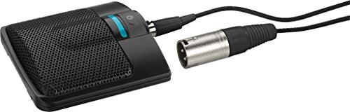 Microfone DISFRAZZES Microfone para reuniões (Preto - 1.8 m) MONACOR - Microfones - microfone, reuniões, preto, 1.8 m, interruptor on/off, atenuação