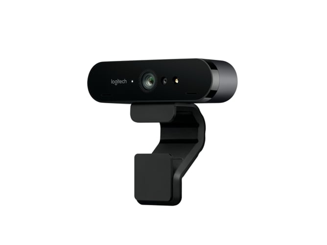 Webcam Logitech Brio Ultra HD - Preto (Webcam) Logitech - Webcams - ultra hd, preto, webcam