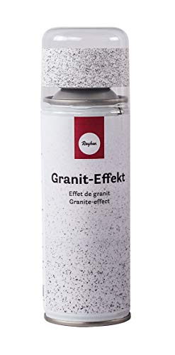 Tinta em spray RAYHER Spray efeito granito 200 ml branco Rayher Hobby GmbH - Tinta, tinta de arte e esmalte - tinta spray, efeito granito, 200ml, branco