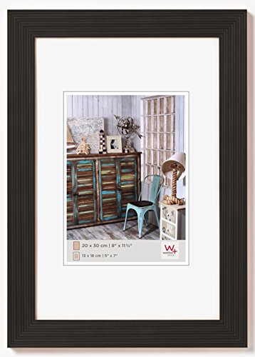 Quadro WALTHER GRAFO Hi030B (20 x 30 cm) Walther - Porta-retratos - madeira, preto, 20x30 cm