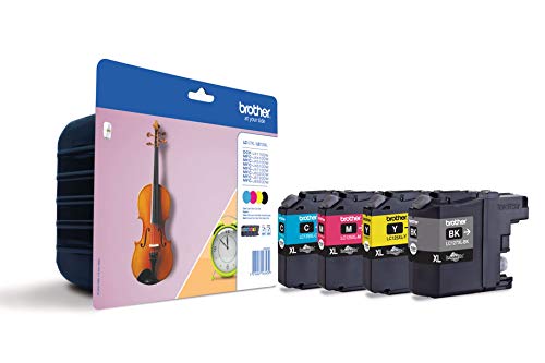 Tinteiro BROTHER LC-127XVALBPDR Preto, Ciano, Magenta, Amarelo Brother - Cartuchos de toner e jato de tinta - preto, ciano, magenta, amarelo, inkjet