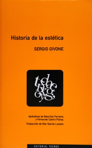 Livro Historia De La Estetica de José Ortega Y Gasset (Espanhol) Tecnos - Livros - história, estética, José Ortega y Gasset