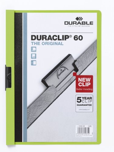 Durable Duraclip 60 (Classificação e Arquivo) Durable - Pastas e capas de relatório - classificação, arquivo, verde