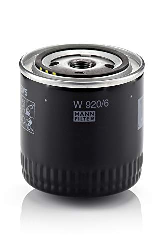 Filtro de Óleo MANN FILTER W 920/6 (N.º de Filas: 1) MANN FILTER - Circulação de óleo do motor do veículo - filtro de óleo, mercedes-benz, preto, azul