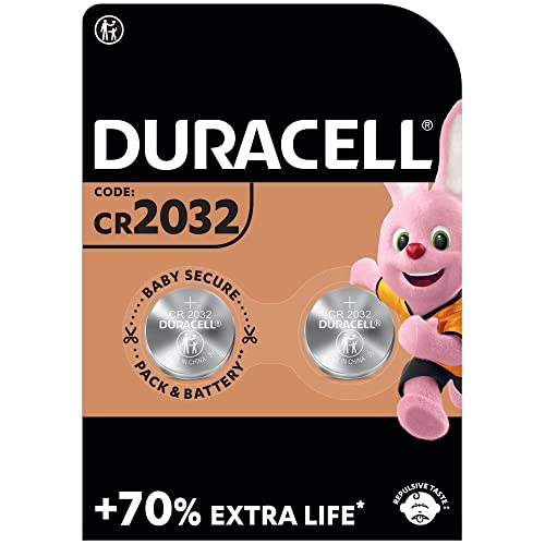 Pilha Recarregável DURACELL DL2032/CR2032 Duracell - Baterias de uso geral - litio, botão, 3 V, 220 mAh