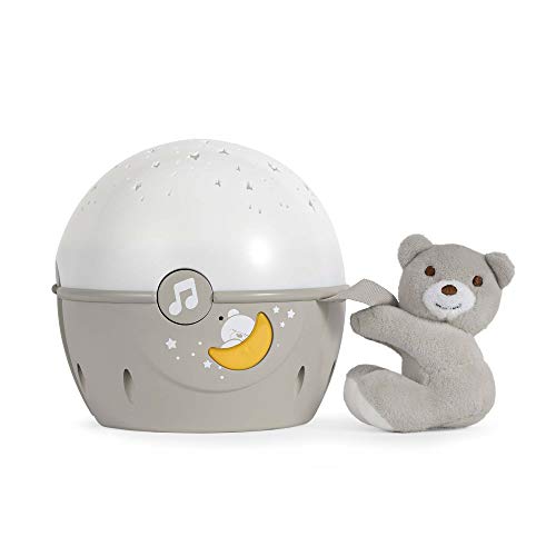 Luz de Presença CHICCO 000.76470.000.000 (Cinzento - LED) Chicco - Projetores - luz nocturna, sensor de som, peluche removível, fixação segura