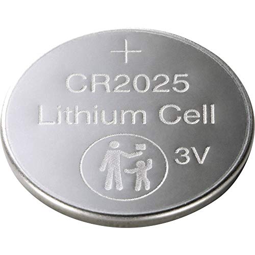Pilha Recarregável BASETECH CR2025 (Lítio - 160 mAh) Basetech - Baterias - litio, CR2025, 3V, 160mAh