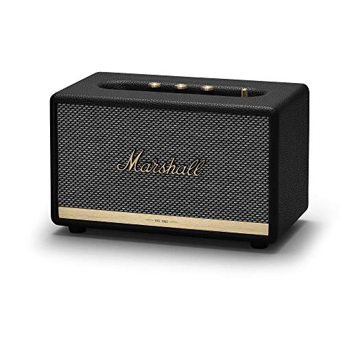 Coluna Bluetooth Marshall Acton II Preto Marshall - Alto-falantes - bluetooth, preto, Marshall