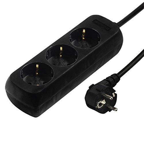 Extensão Elétrica HAMA 003039 (1.4m - 3 Tomadas) Hama - Filtros de linha e supressores de surtos - 1.4m, 3 tomas, interruptor, 230v