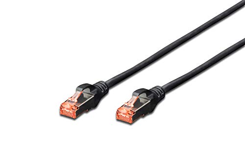 Cabo de Rede DIGITUS (RJ45 - 5 m - Preto) Digitus - Cabos de rede - rj45, 5m, preto, 10/100/1000base-t