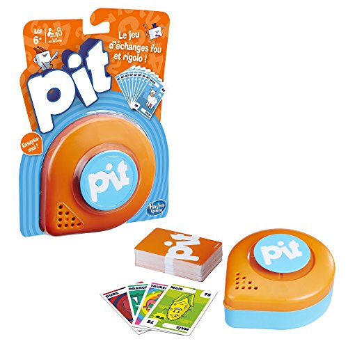 Jogo de cartas PIT (Idade mínima recomendada: 8 anos) Hasbro - Jogos - cartas, cor, jogadores, rápido