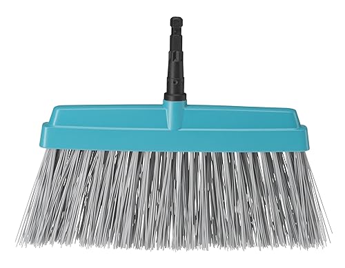 Gardena 03609-20 exterior hard bristle Plástico Azul, Cinzento escova Gardena - Cabeças de vassoura - plástico, azul, cinzento, 0,5 kg