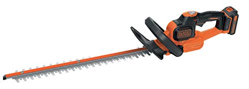 Corta-Sebes BLACK & DECKER Powercommand (Autonomia 60 min - 1.6 L) BLACK + DECKER - Aparadores de sebes - autonomia 60 min, 1.6 L, bateria lítio, 2 ah