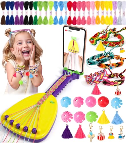 Kit de Artesanato para Cinto OPHY KIT 19 Cores Ophy - Materiais de arte e artesanato - 35 pacotes, máquina de fazer pulseira, 4 pendões, 6 almofadas