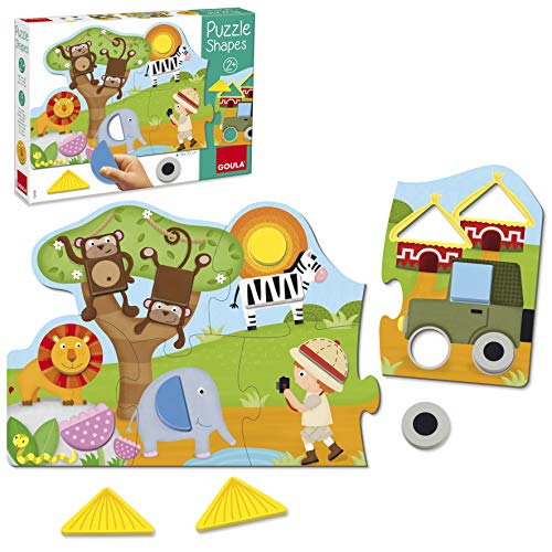 Jumbo 5000 Peças Puzzle (Idade Mínima Recomendada: 4 anos) Goula - Quebra-cabeças de madeira e com pinos - 5000 peças, madeira, 13 peças, coordenação